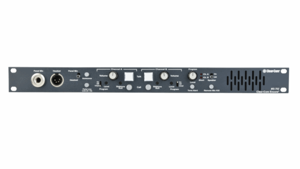 Clear Com 2 Channel Main Station MS-702
