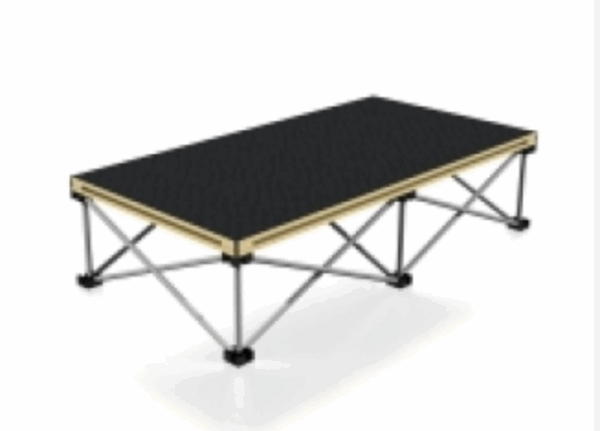 Revostage Step 1m x 0.52m - 20cm (Grey Carpet)