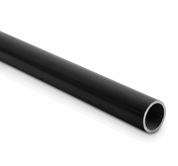 2m Black Powdercoated Scaff Tube