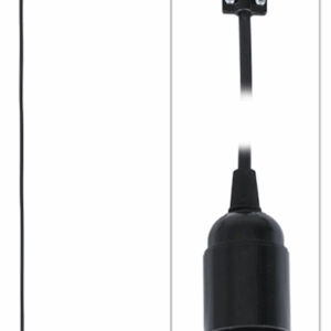 1m BC Festoon Pendant - B22 Lamp Holder