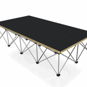 Revostage Deck 2m X 1m - 30cm (Grey Carpet)