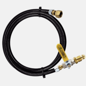 10M G Flame Hose  1/4 Turn