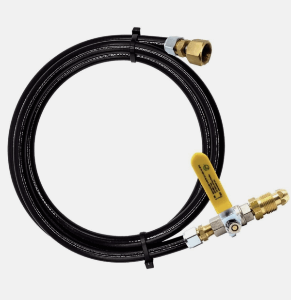 10M G Flame Hose  1/4 Turn