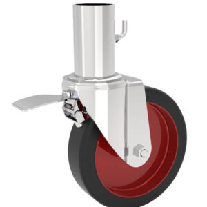 1ft Castor Wheel with Pipe