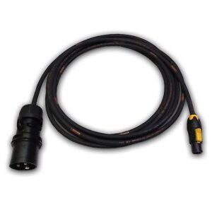 16A Plug to PowerCON TRUE1 1m Cable (2.5mm)