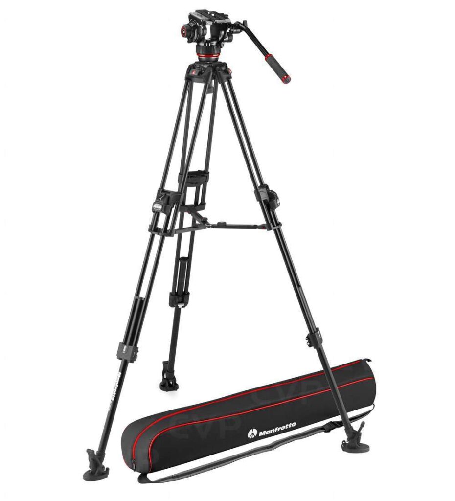 Manfrotto 504X Alu Fast Twin Tripod System