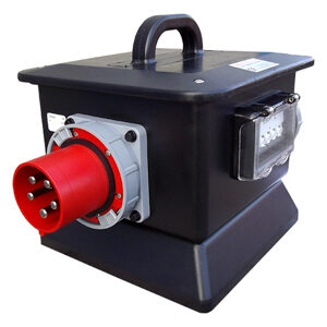 Rubber Box 125 Amp Split To x2 63 3ph