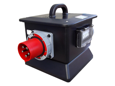 Rubber Box 125 Amp Split To x2 63 3ph