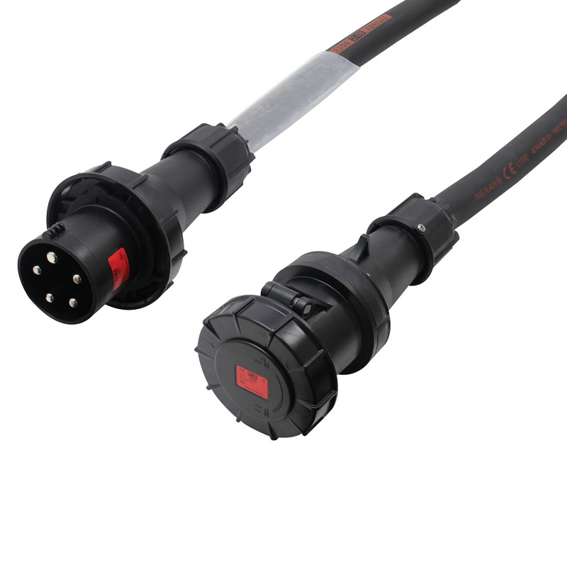 10m 63A Male to 63A Female 3PH Cable (16.0mm)