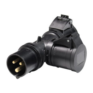 PCE 16A 230V T Connect 2 Way Splitter