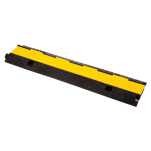 Black & Yellow 2 Channel Cable Ramp