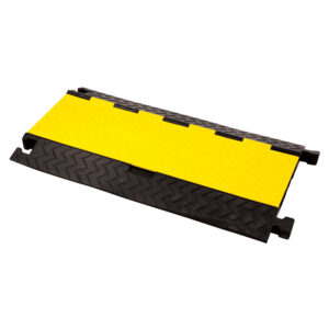 Black & Yellow 5 Channel Cable Ramp