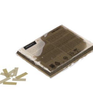 55 X 17mm Paper Confetti Rectangles Gold