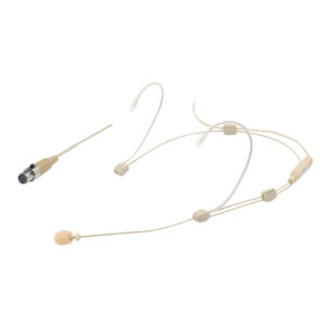 Adjustable Super Lightweight Headset Microphone (Beige) TF4A