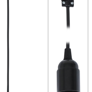 0.5m BC Festoon Pendant - B22 Lamp Holder
