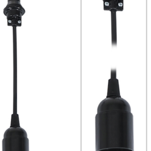 0.25m BC Festoon Pendant - B22 Lamp Holder