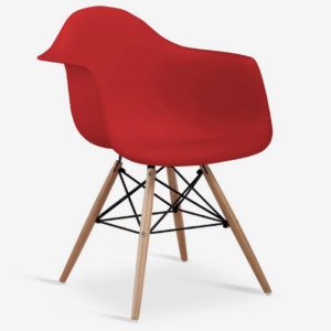Plastic Red Tub Chairs