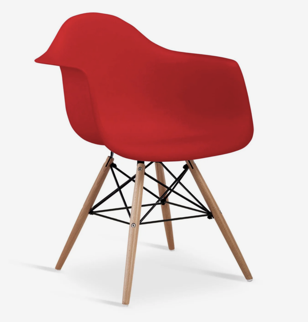 Plastic Red Tub Chairs