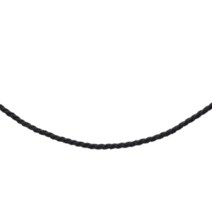 Gold Barrier Rope - Black
