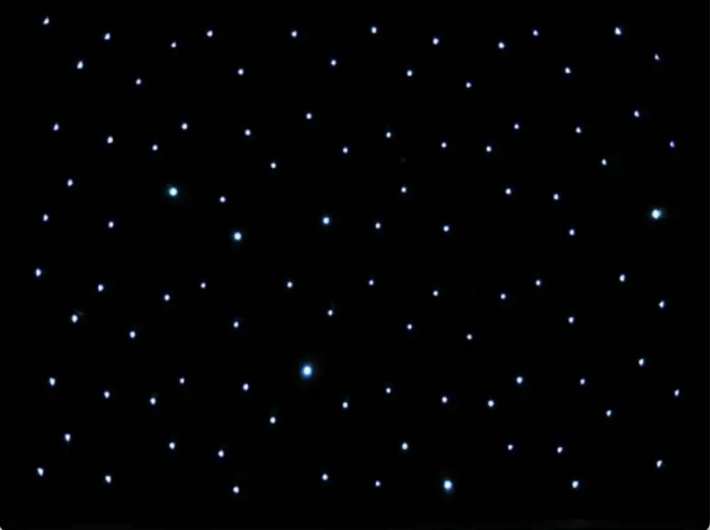 LED DMX Starcloth 6m x 4m