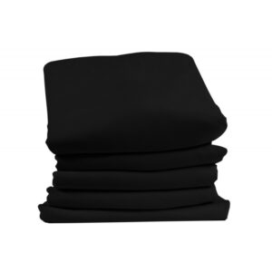 10 x 10 (Approx 3mW x 3mH) Black Wool Serge Drape