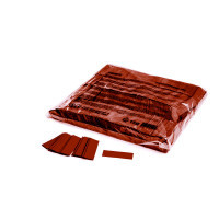 55 X 17mm Paper Confetti Rectangles Brown