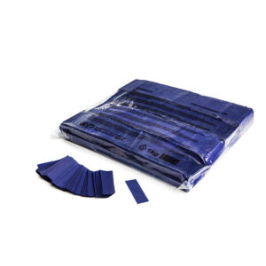 55 X 17mm Paper Confetti Rectangles Dark Blue
