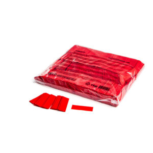 55 X 17mm Paper Confetti Rectangles Red