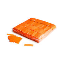 55 X 17mm Paper Confetti Rectangles UV Fluo Orange