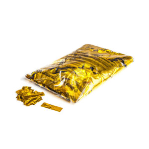 55 X 17mm Metallic Confetti Rectangles Gold
