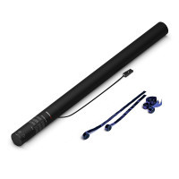 80 CM Electric Metallic Streamers Dark Blue