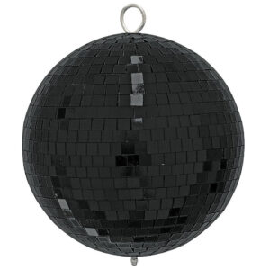 Mirrorball 30 cm black