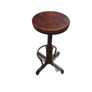 Farmhouse Bar Stool 24-28inch Height Adjustable Industrial style