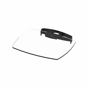 Unicol Parabella 500x400mm Glass Shelf