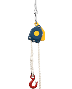 Pulley Block with Brake and Rope - 20metres