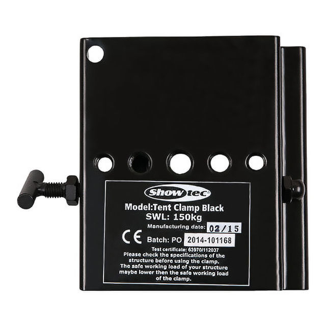 150kg Kader Clamp for Marquee Fixing Black